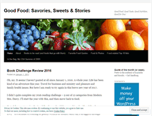 Tablet Screenshot of leesgoodfood.wordpress.com