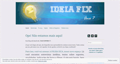 Desktop Screenshot of ideiafix.wordpress.com