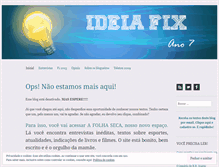 Tablet Screenshot of ideiafix.wordpress.com