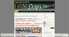 Desktop Screenshot of essexcanada.wordpress.com