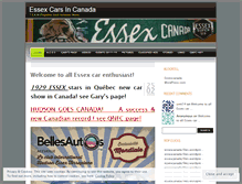 Tablet Screenshot of essexcanada.wordpress.com