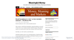 Desktop Screenshot of moneyquestion.wordpress.com