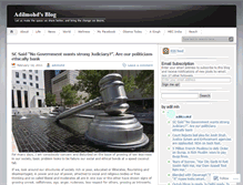 Tablet Screenshot of adilmohd.wordpress.com