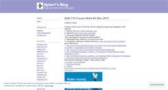 Desktop Screenshot of nplee1.wordpress.com