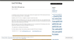 Desktop Screenshot of gogt40.wordpress.com