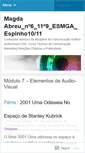Mobile Screenshot of magdaabreu06.wordpress.com