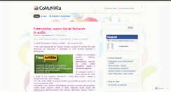 Desktop Screenshot of comunikla.wordpress.com