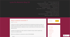 Desktop Screenshot of cdilpp2monistrol.wordpress.com