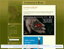 Tablet Screenshot of luzmaval.wordpress.com