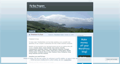 Desktop Screenshot of flybuyprogram.wordpress.com