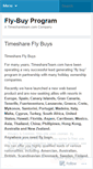 Mobile Screenshot of flybuyprogram.wordpress.com