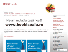 Tablet Screenshot of bookiseala.wordpress.com