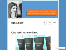 Tablet Screenshot of deliafilip.wordpress.com