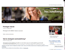 Tablet Screenshot of hclundbergs.wordpress.com