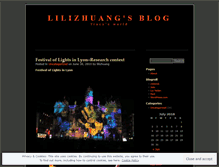 Tablet Screenshot of lilizhuang.wordpress.com