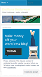 Mobile Screenshot of emilianaunderwear.wordpress.com