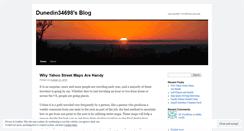 Desktop Screenshot of dunedin34698.wordpress.com