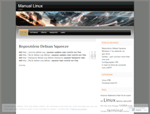 Tablet Screenshot of manuallinux.wordpress.com