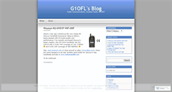 Desktop Screenshot of g1ofl.wordpress.com