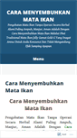 Mobile Screenshot of caramenyembuhkanmataikan.wordpress.com