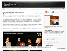 Tablet Screenshot of hectorsepulveda.wordpress.com
