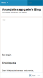 Mobile Screenshot of anandatissagagarin.wordpress.com
