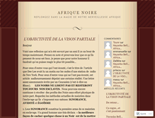Tablet Screenshot of culturenoire.wordpress.com