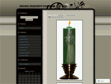 Tablet Screenshot of brunomarinho.wordpress.com
