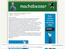 Tablet Screenshot of machsbesser.wordpress.com