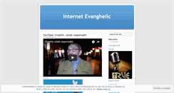 Desktop Screenshot of internetevanghelic.wordpress.com