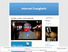Tablet Screenshot of internetevanghelic.wordpress.com