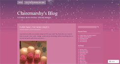 Desktop Screenshot of clairemarshy.wordpress.com