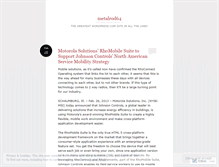 Tablet Screenshot of metalrod64.wordpress.com