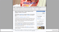 Desktop Screenshot of ethicalmartini.wordpress.com