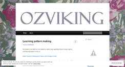 Desktop Screenshot of ozviking.wordpress.com