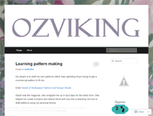 Tablet Screenshot of ozviking.wordpress.com