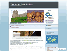 Tablet Screenshot of designtonysanchez.wordpress.com