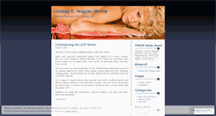 Desktop Screenshot of lindsaywagner.wordpress.com