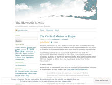 Tablet Screenshot of hermeticnexus.wordpress.com