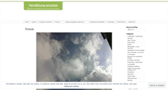 Desktop Screenshot of hendidurassecretas.wordpress.com