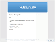 Tablet Screenshot of fundanzer.wordpress.com