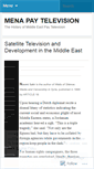 Mobile Screenshot of menapaytv.wordpress.com