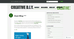 Desktop Screenshot of creativediy.wordpress.com