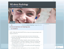 Tablet Screenshot of jensenhearing.wordpress.com
