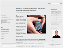 Tablet Screenshot of meimulab.wordpress.com