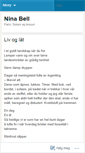 Mobile Screenshot of ninabell.wordpress.com