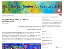 Tablet Screenshot of gailcreativestudies.wordpress.com