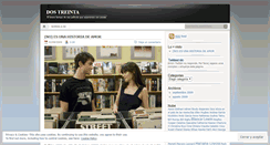 Desktop Screenshot of dostreinta.wordpress.com