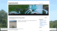 Desktop Screenshot of inspiredcyclist.wordpress.com