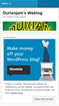 Mobile Screenshot of durianjam.wordpress.com